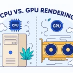 تفاوت رندرCPU وGPU در چیست؟