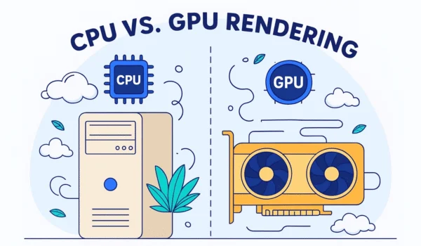 تفاوت رندرCPU وGPU در چیست؟