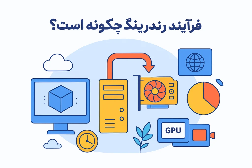فرآیند رندرینگ چگونه است؟