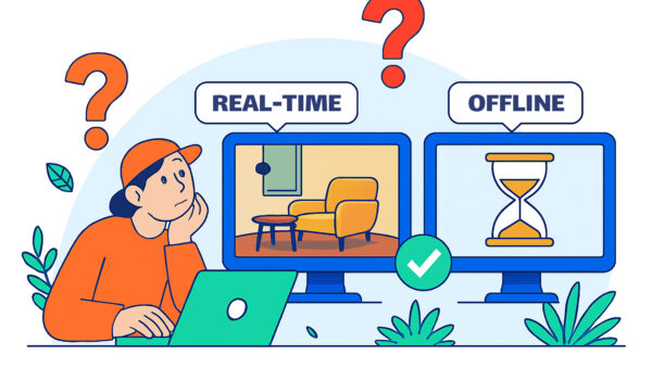 رندر Real-Time و Offline چیست؟